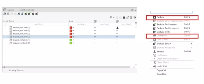 Exclude Smart menu option